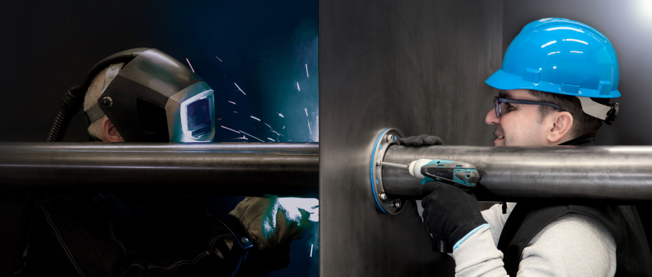 如何消除金属管道穿隔密封的焊接作业